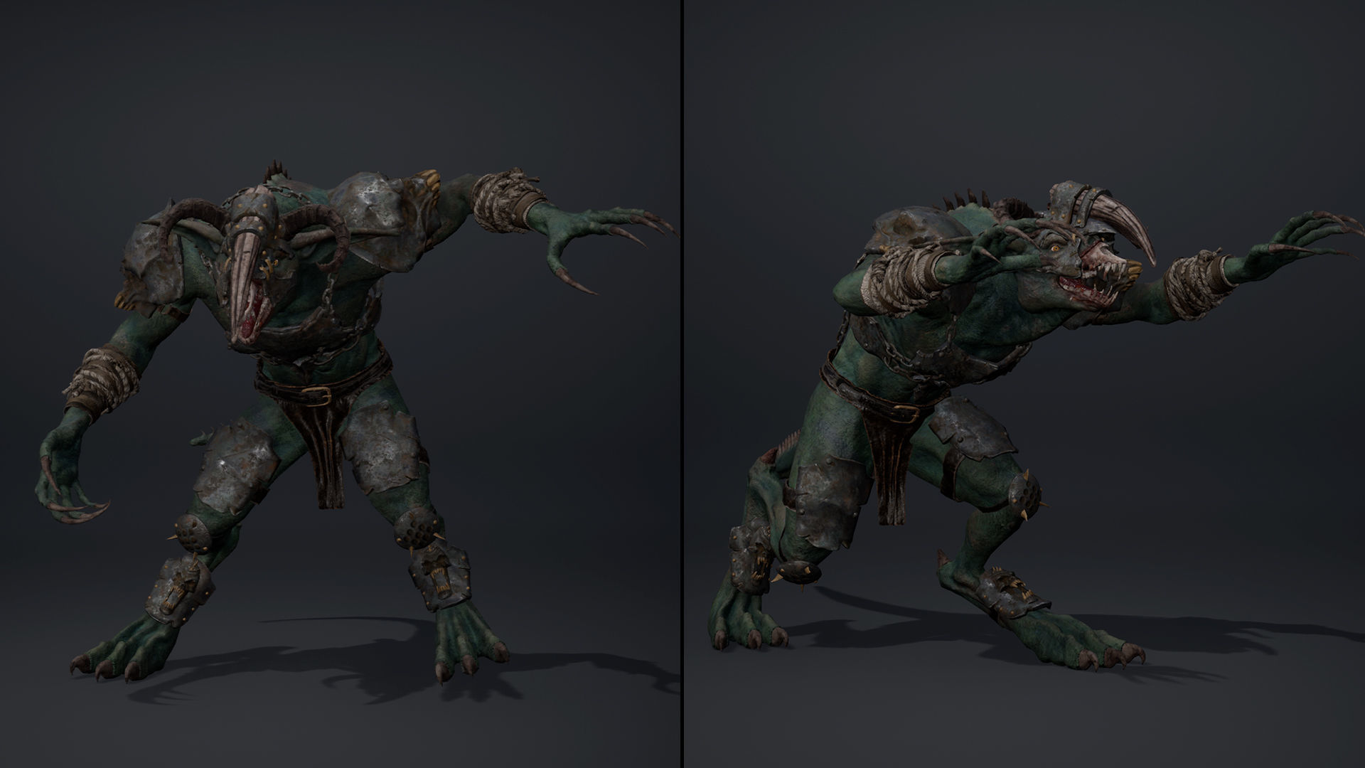 Shadow Brutal Arm1 Brutal Low-poly 3D model_15