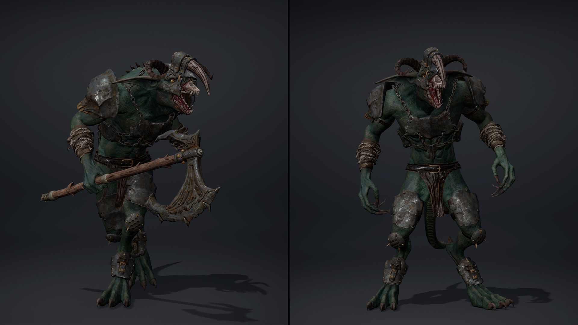 Shadow Brutal Arm1 Brutal Low-poly 3D model_18