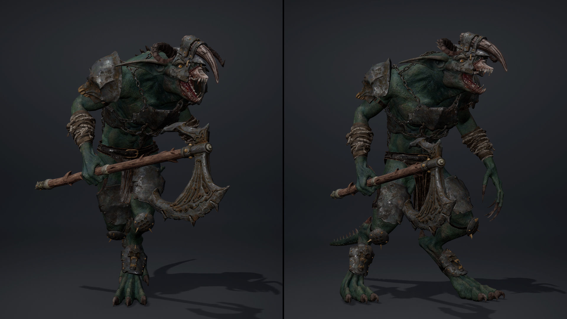 Shadow Brutal Arm1 Brutal Low-poly 3D model_20