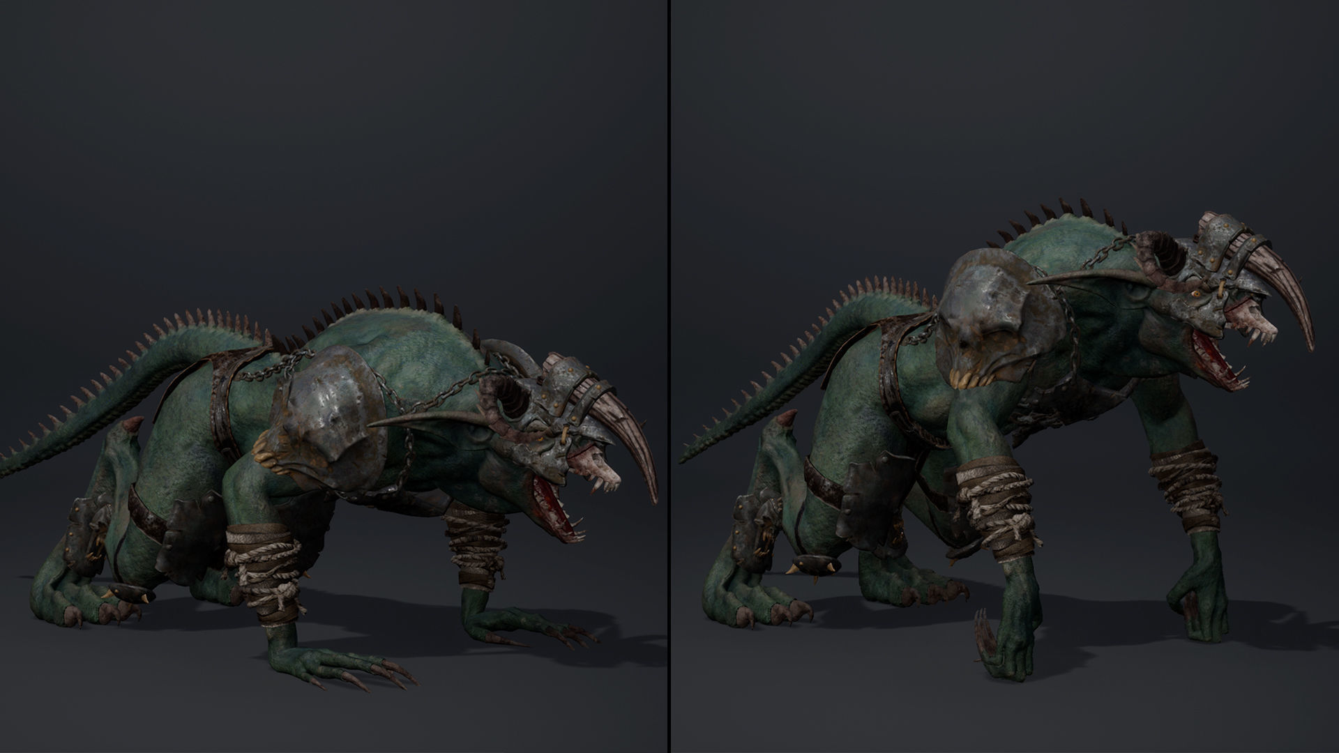 Shadow Brutal Arm1 Brutal Low-poly 3D model_11