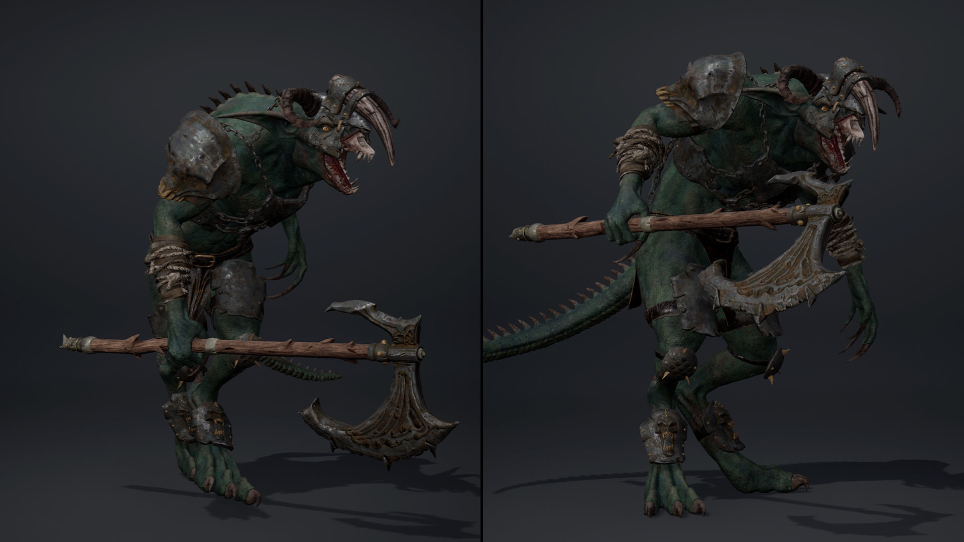 Shadow Brutal Arm1 Brutal Low-poly 3D model_12