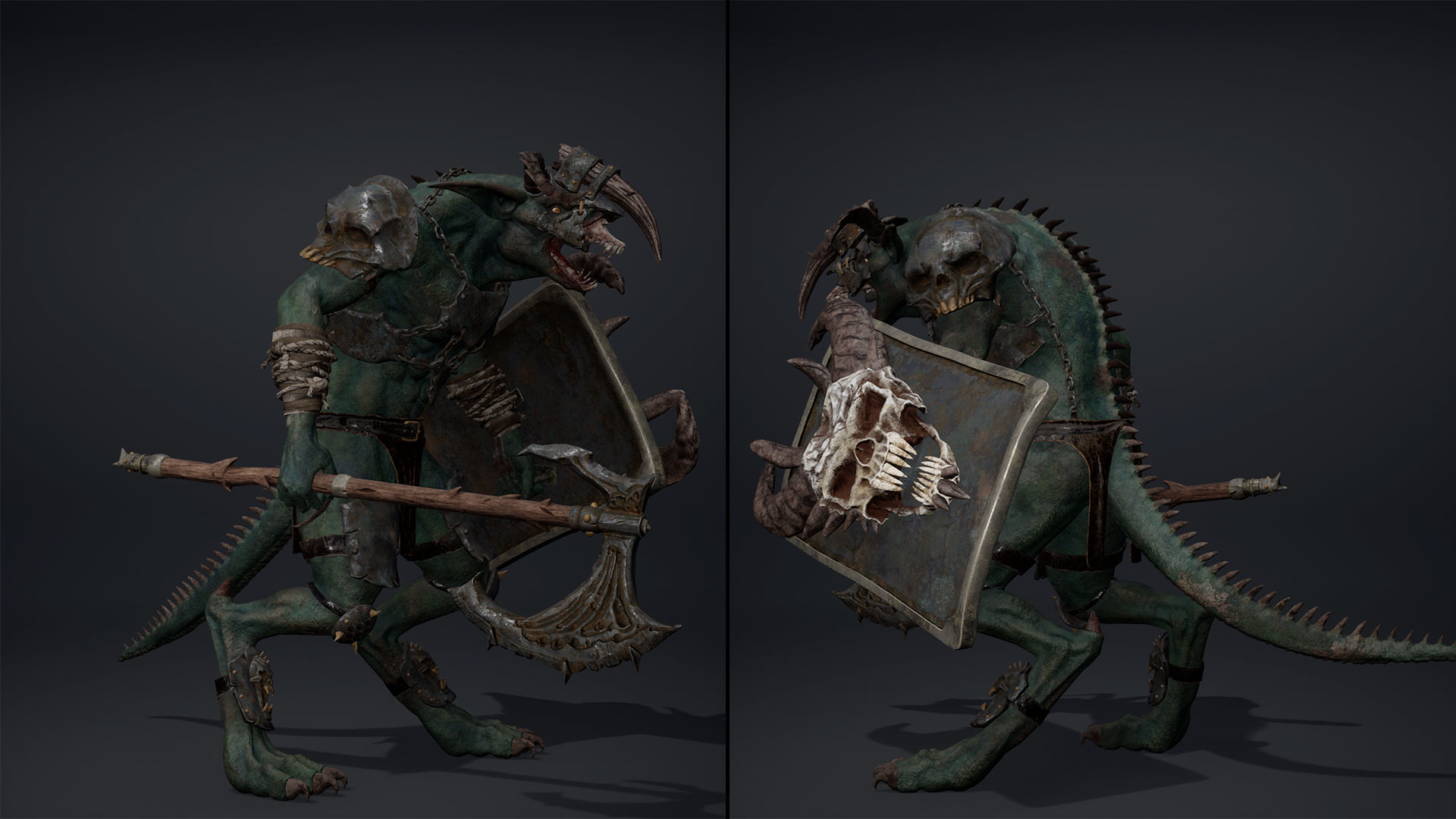 Shadow Brutal Arm1 Brutal Low-poly 3D model_5