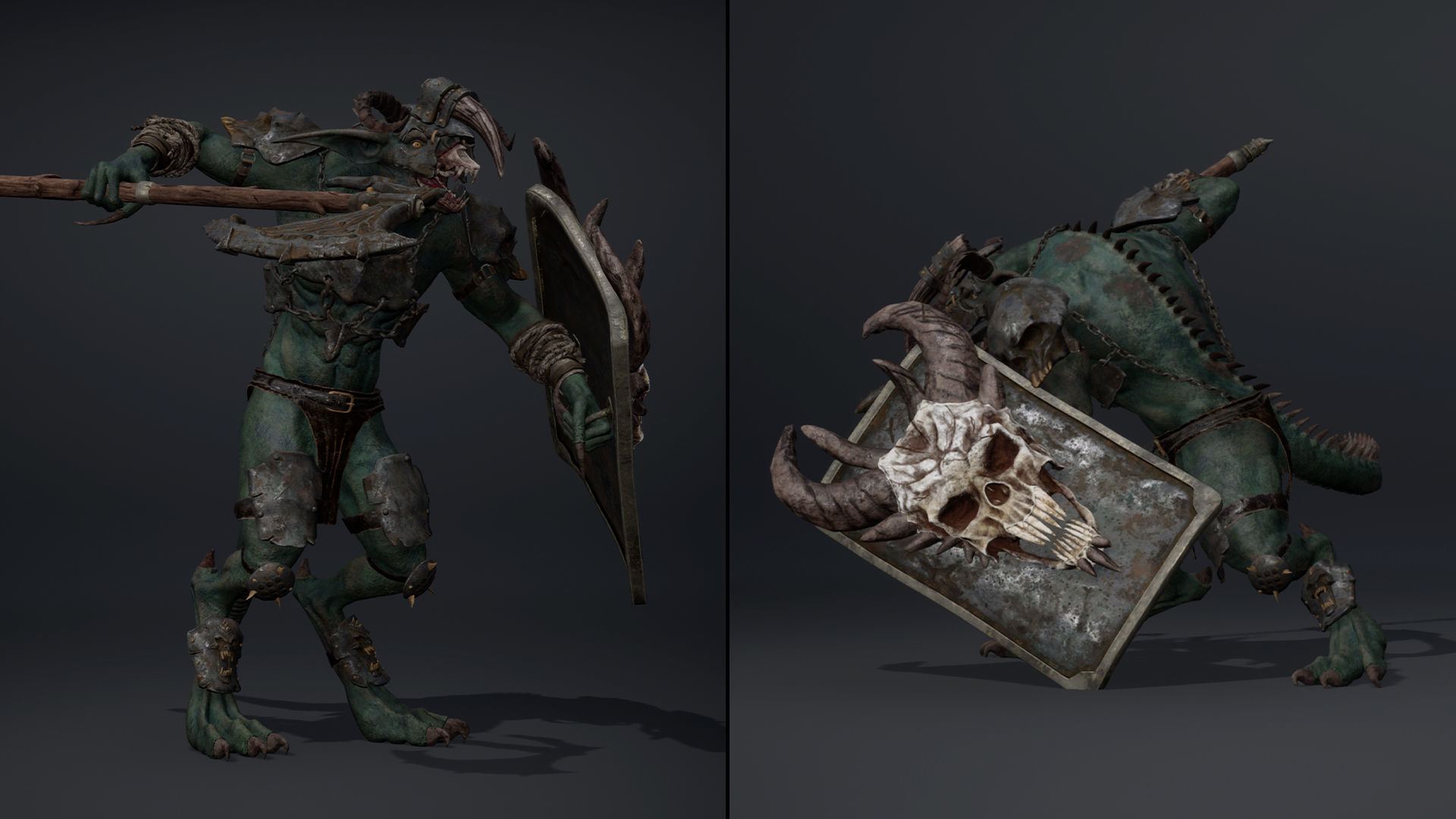 Shadow Brutal Arm1 Brutal Low-poly 3D model_6