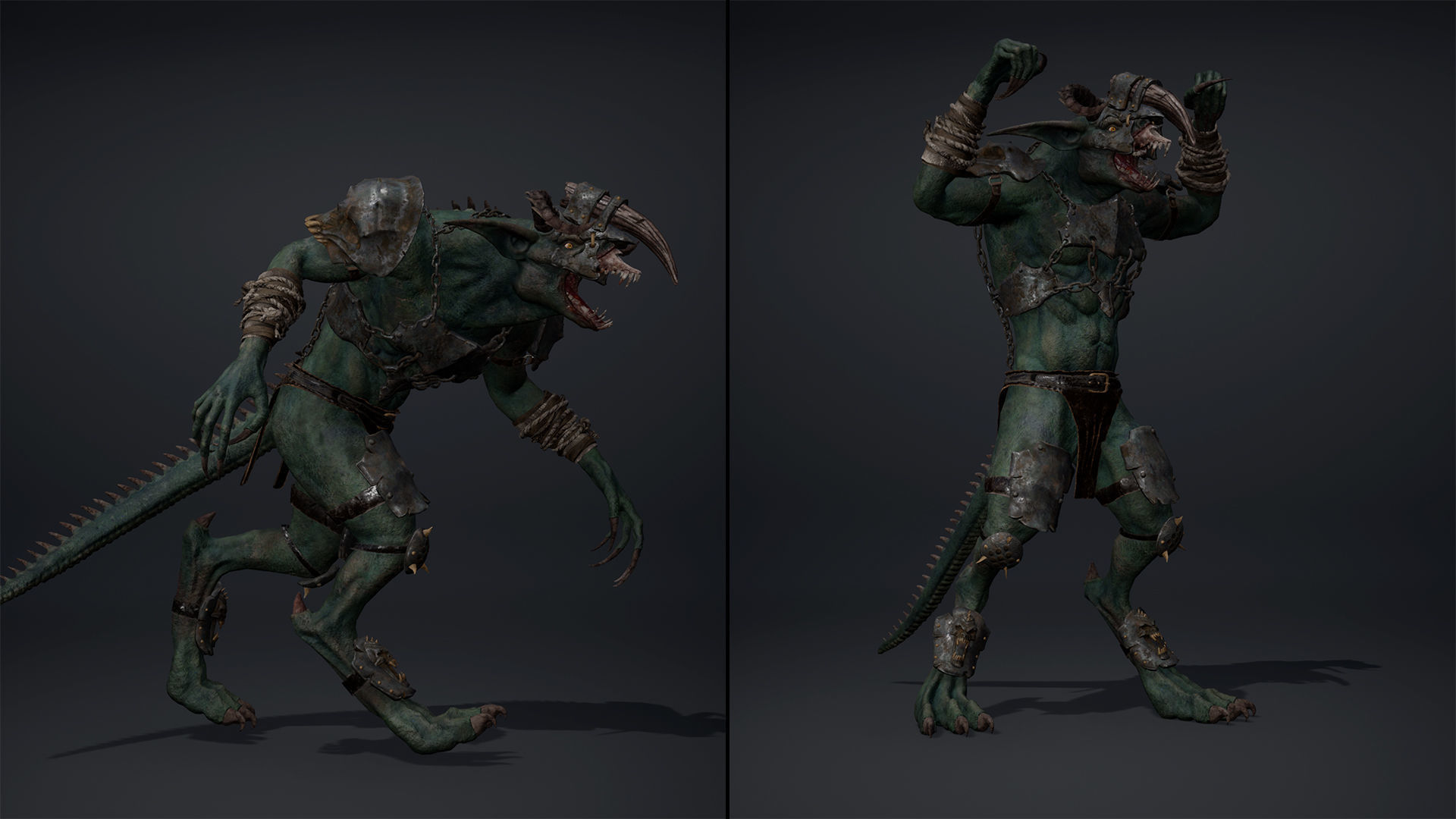 Shadow Brutal Arm1 Brutal Low-poly 3D model_19