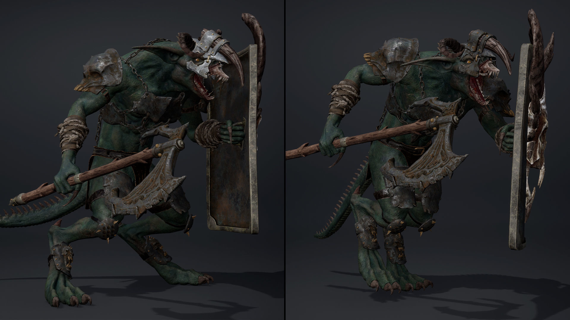Shadow Brutal Arm1 Brutal Low-poly 3D model_24