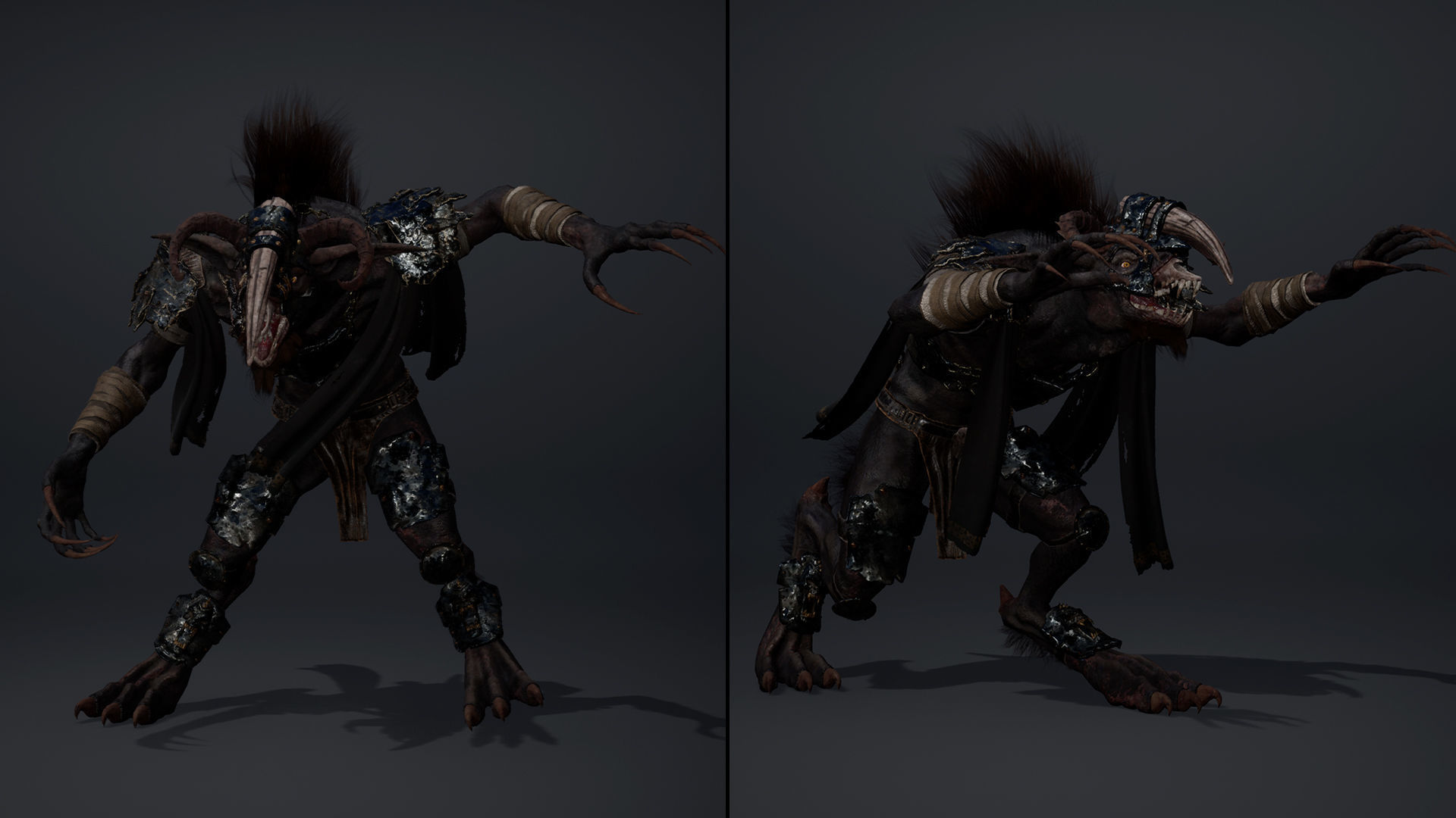 Shadow Brutal Arm1 Low-poly 3D model_19