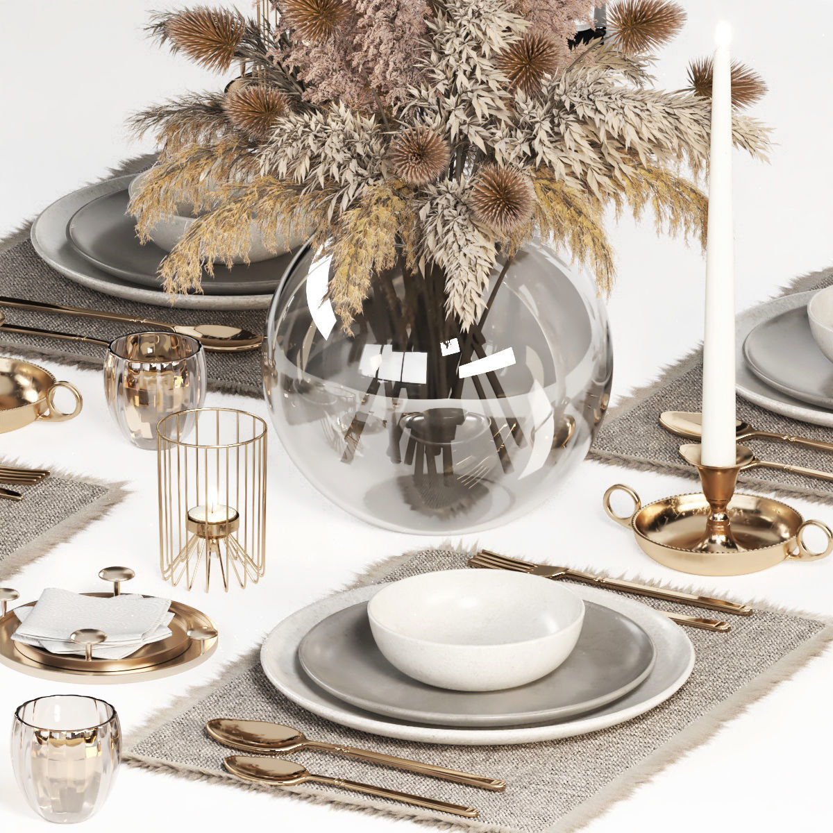 tableware set23 3D model_3