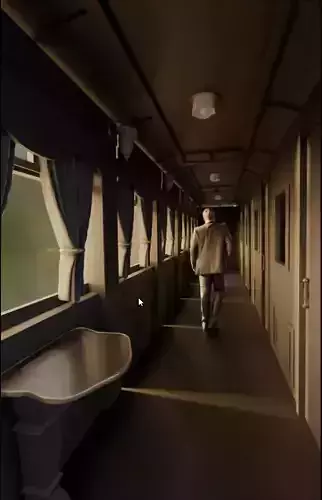 Train Corridor Environment