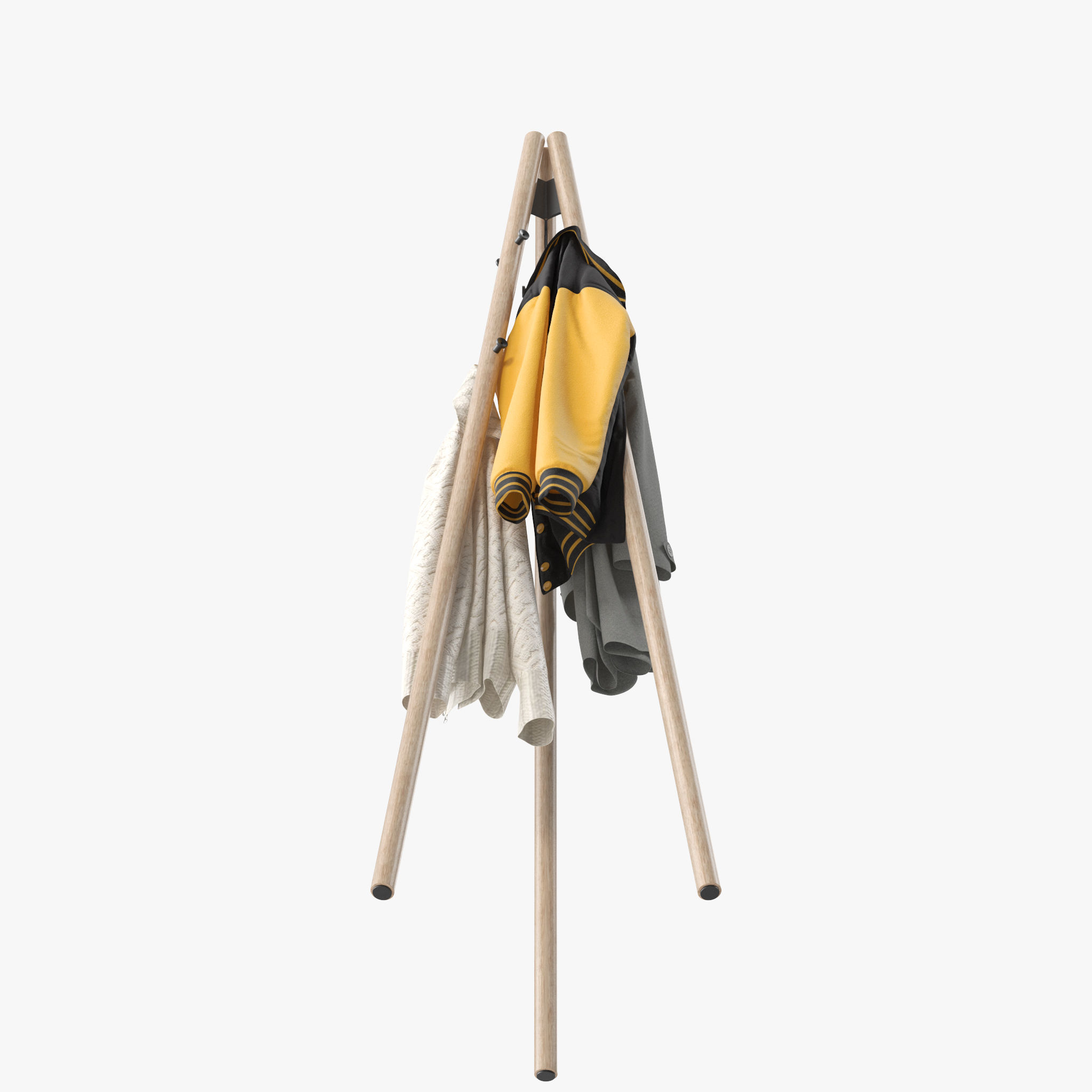 Kiila Artek Coat Rack 3D model_15