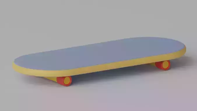 Cartoon Cute Skateboard