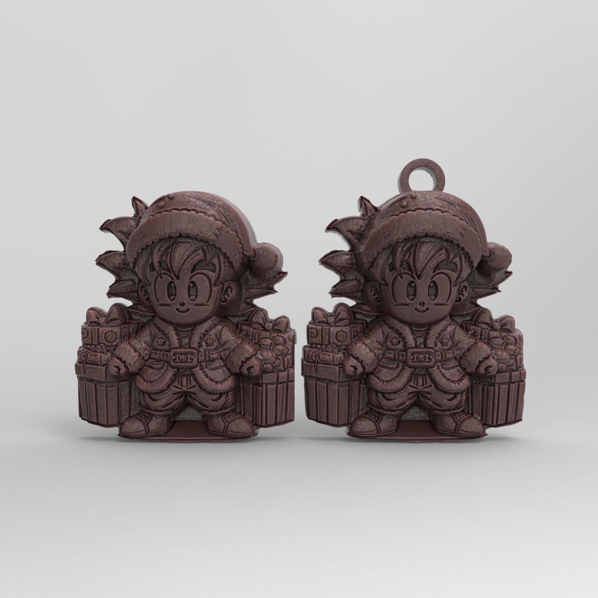 christmas dragon ball goku boy decor  3D print model_2