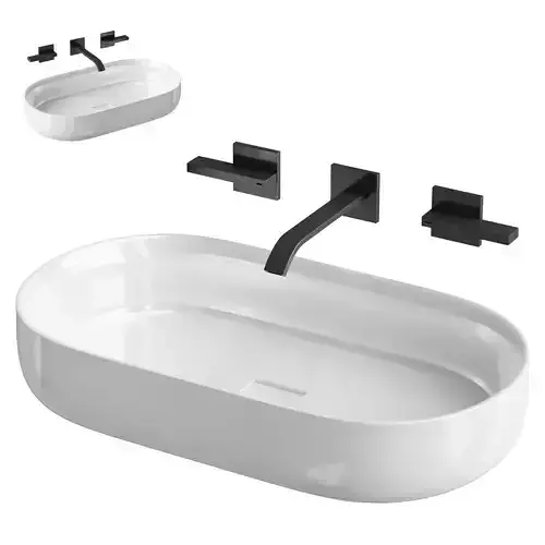  Bathroom Sink Faucet Matte Black