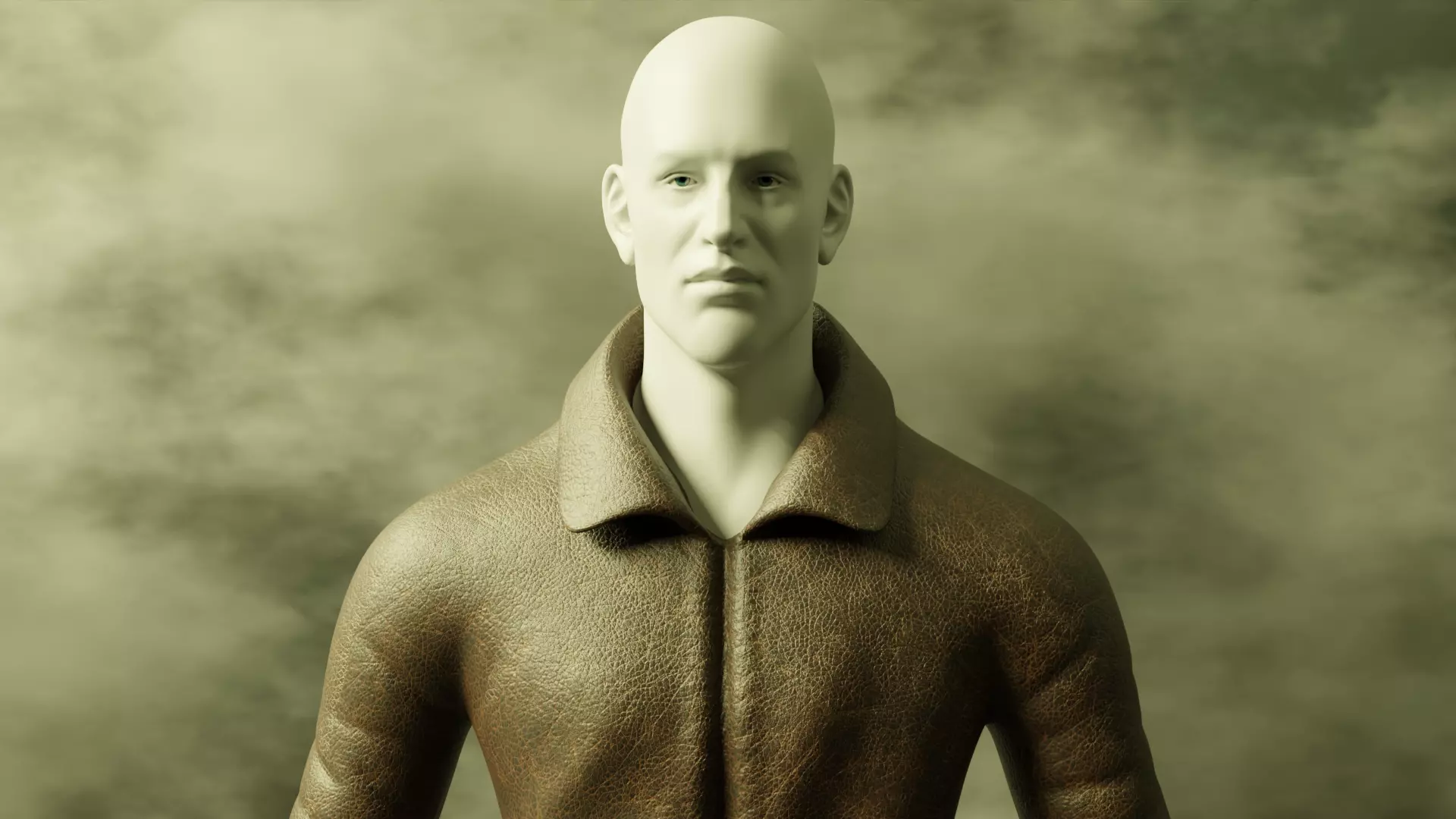 Male Head 3D Model Free 3D model_0