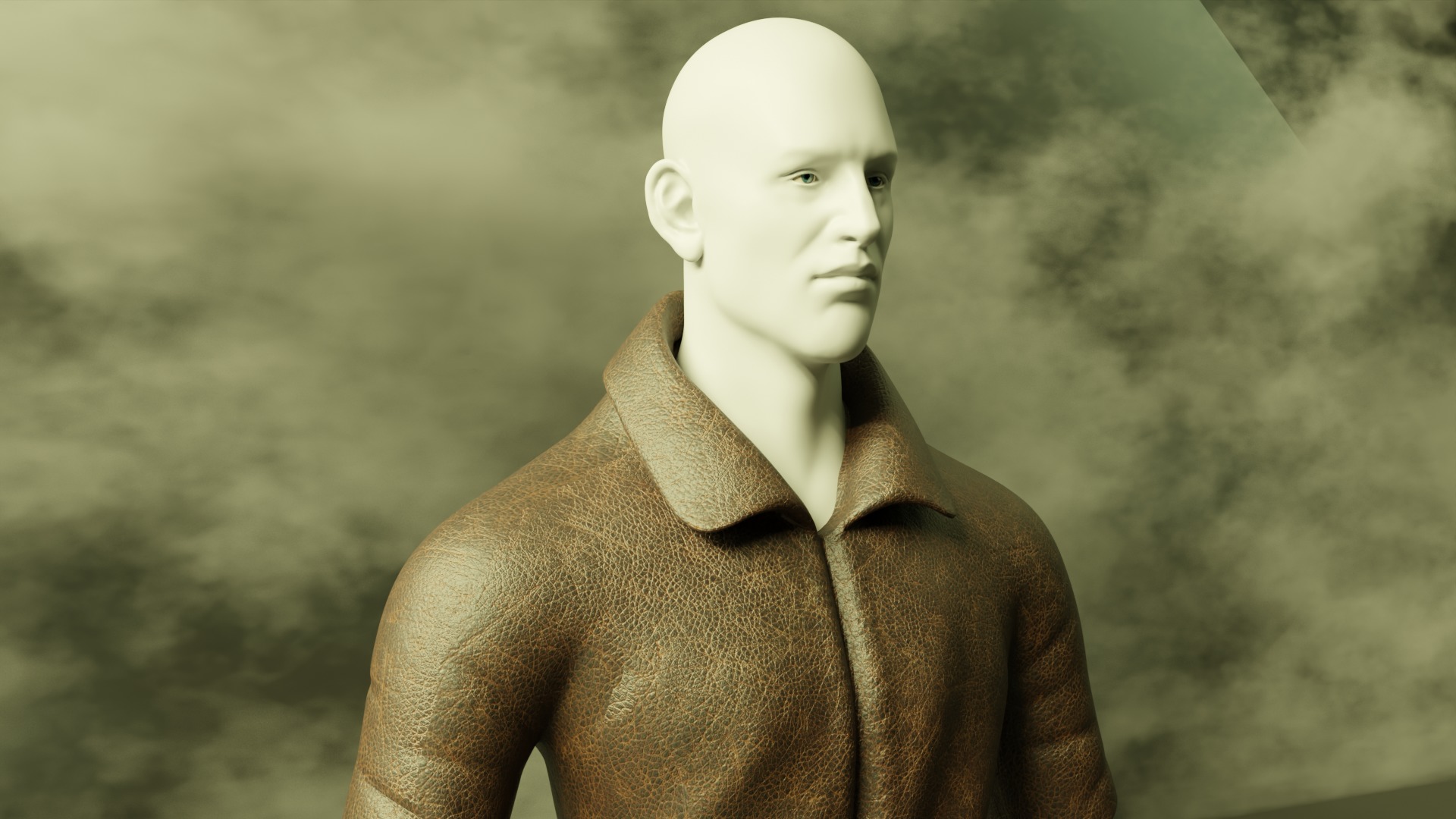 Male Head 3D Model Free 3D model_1