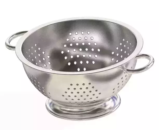 Kitchware Steel Colander 3D print model