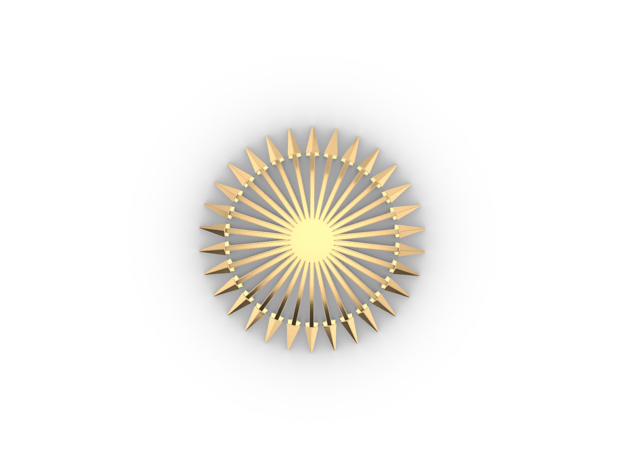 Star Interior Hanging design 3D print model_1