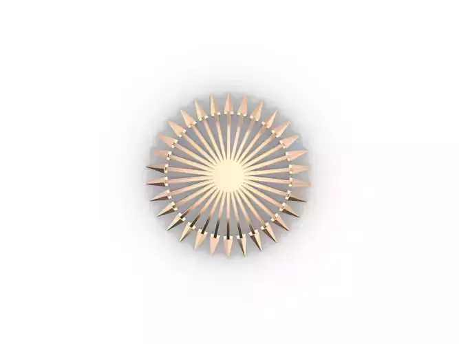 Star Interior Hanging design 3D print model