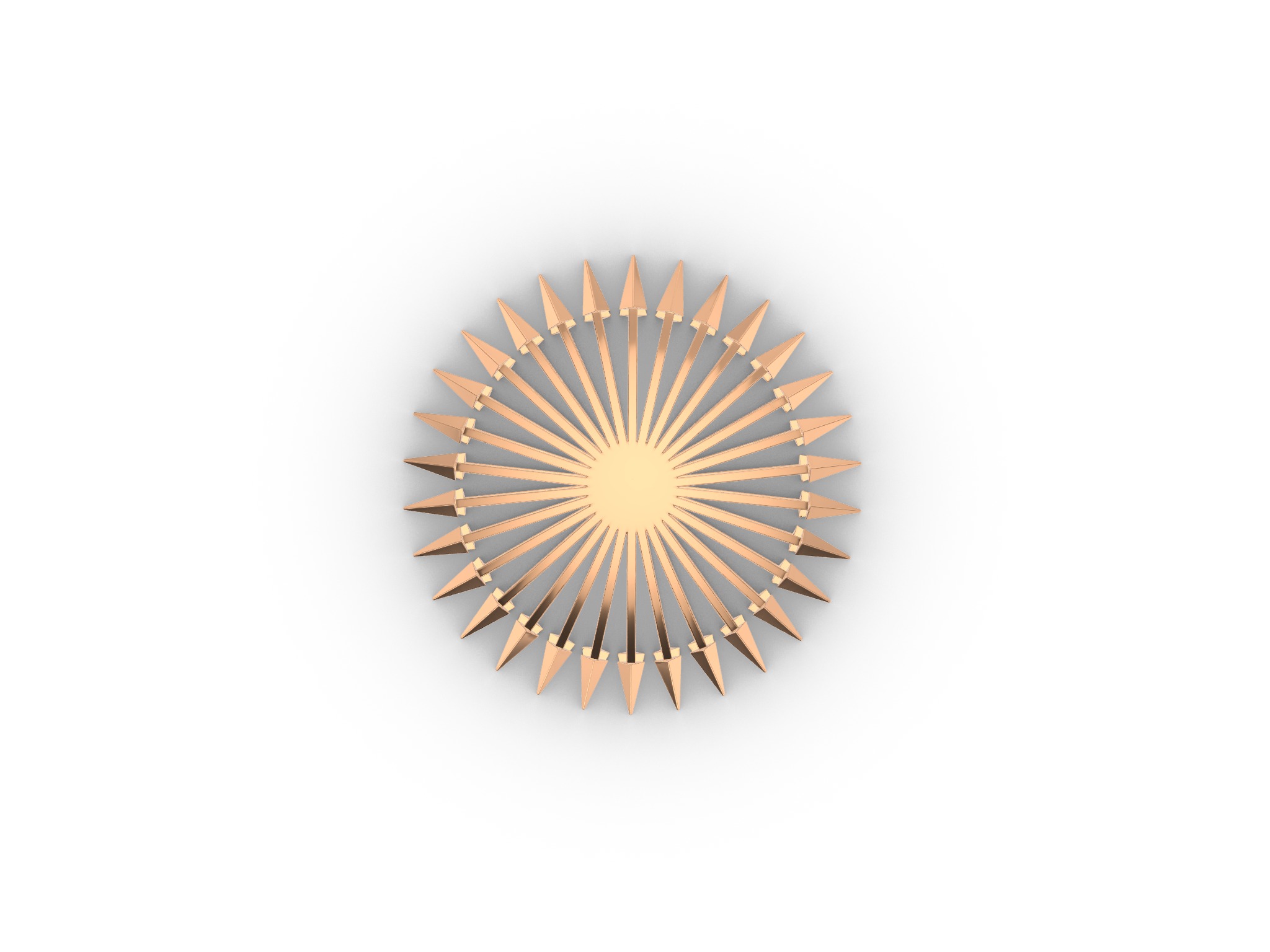 Star Interior Hanging design 3D print model_2