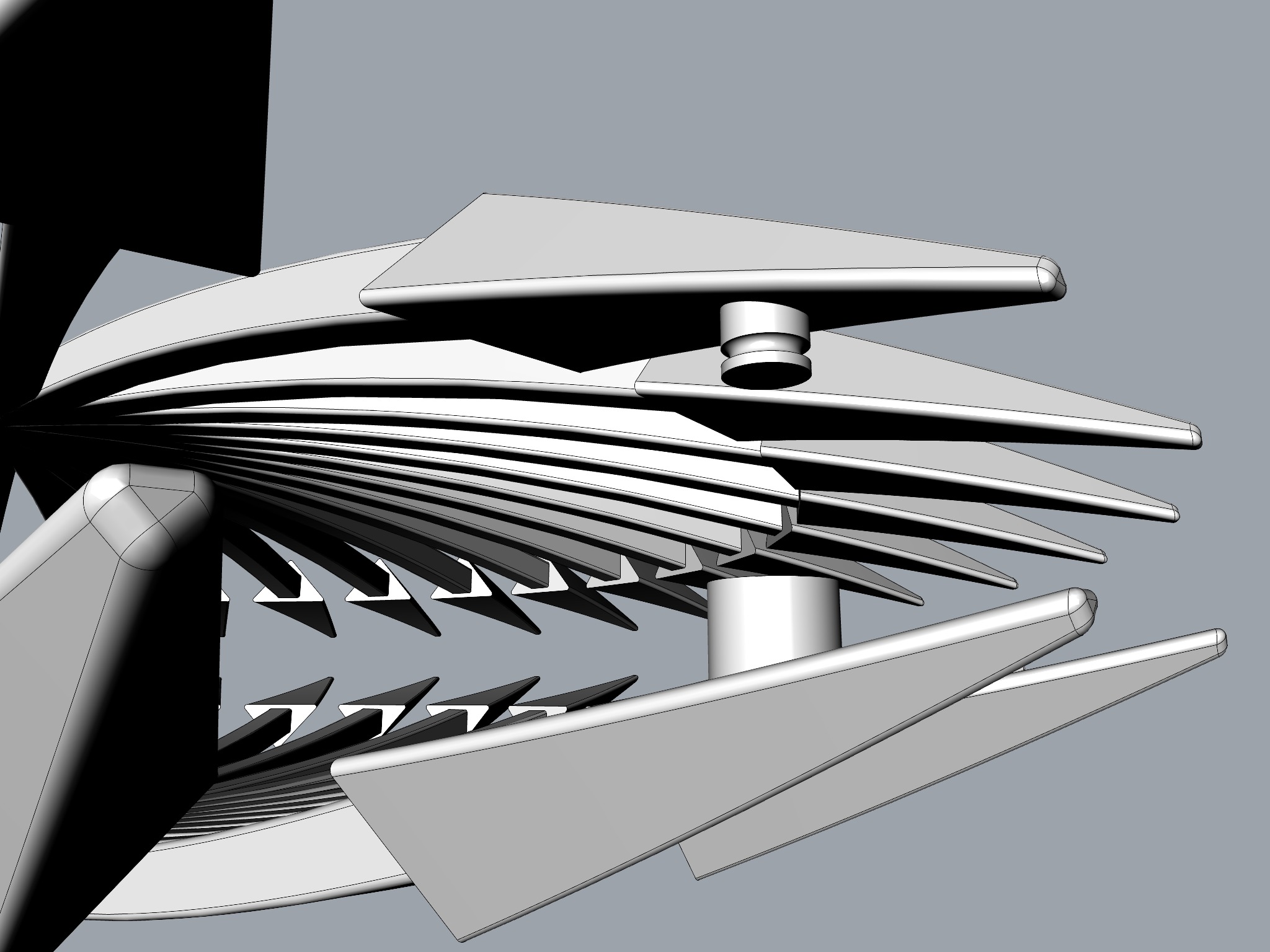 Star Interior Hanging design 3D print model_3