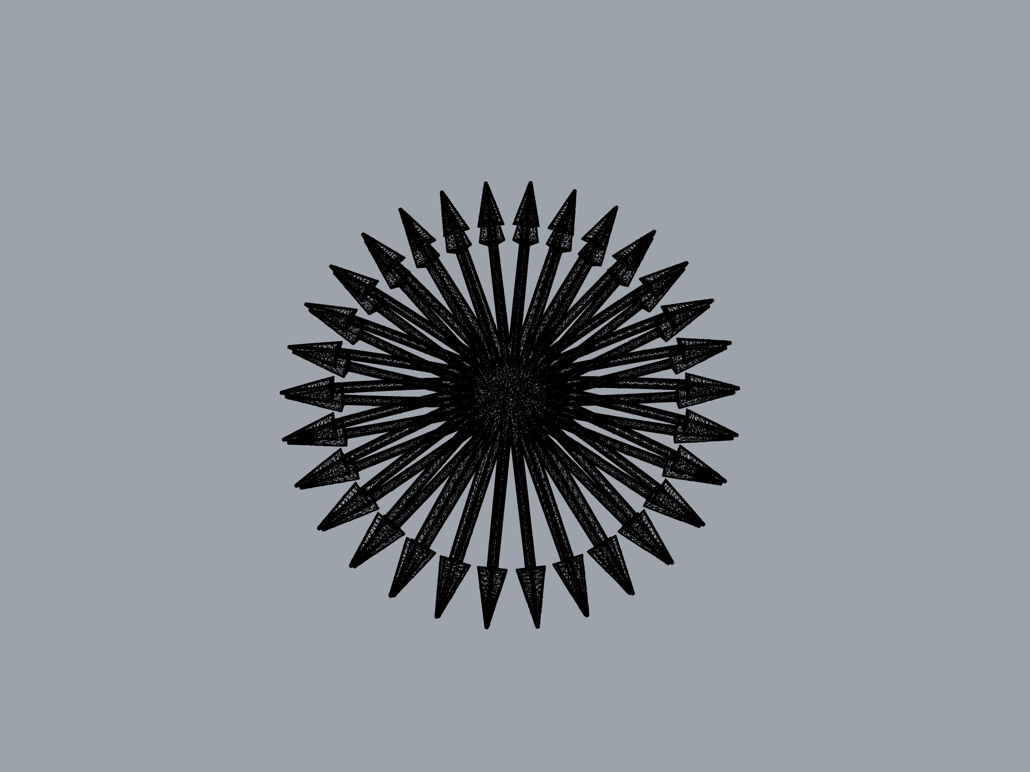 Star Interior Hanging design 3D print model_5