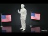 figurine of Donald Trump in a suit 3D print model_1