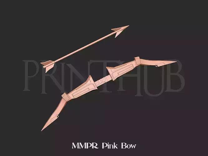 MMPR Pink Ranger Bow for cosplay