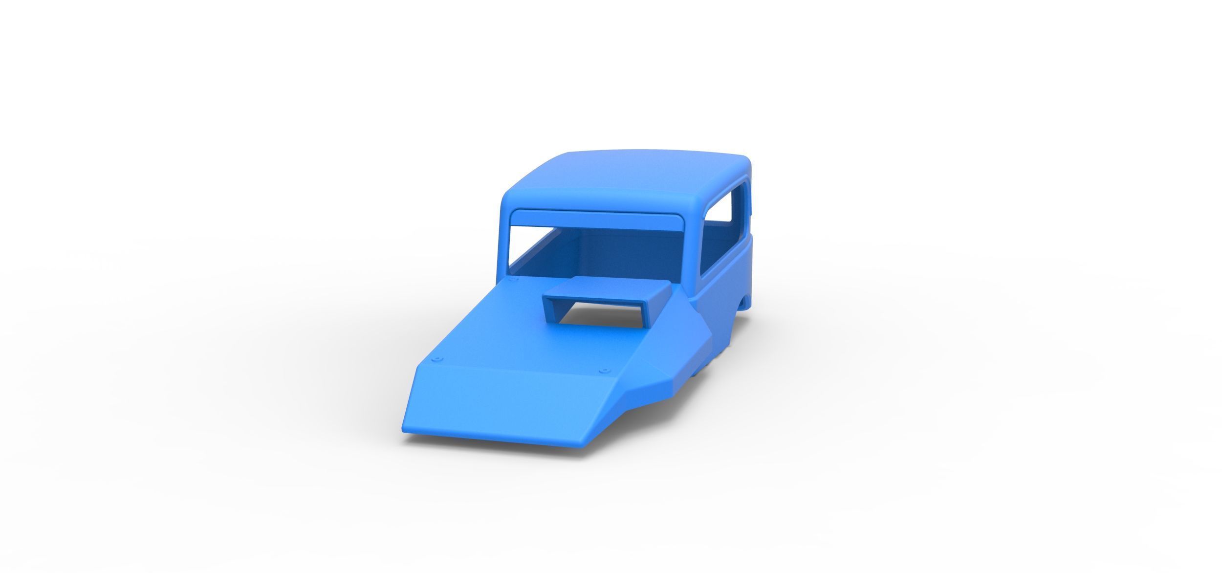 Shell of New Zealand Superstock car Scale 1 to 25 3D print model_3