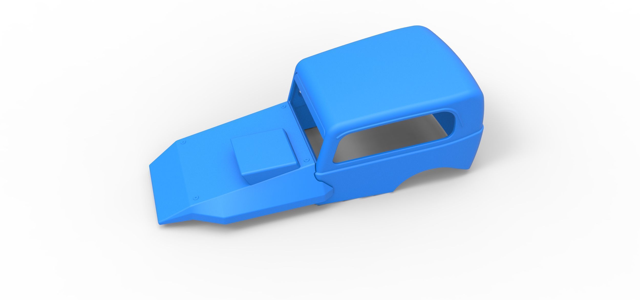 Shell of New Zealand Superstock car Scale 1 to 25 3D print model_1