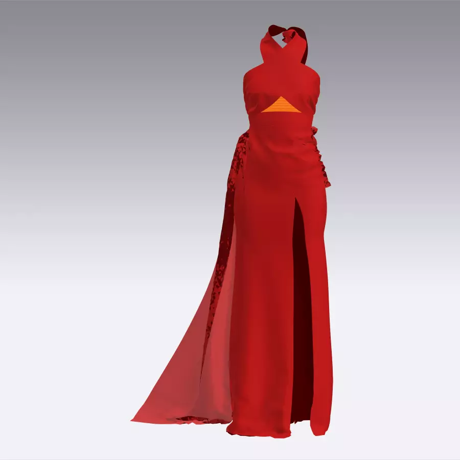 total seven clothes Low-poly 3D model