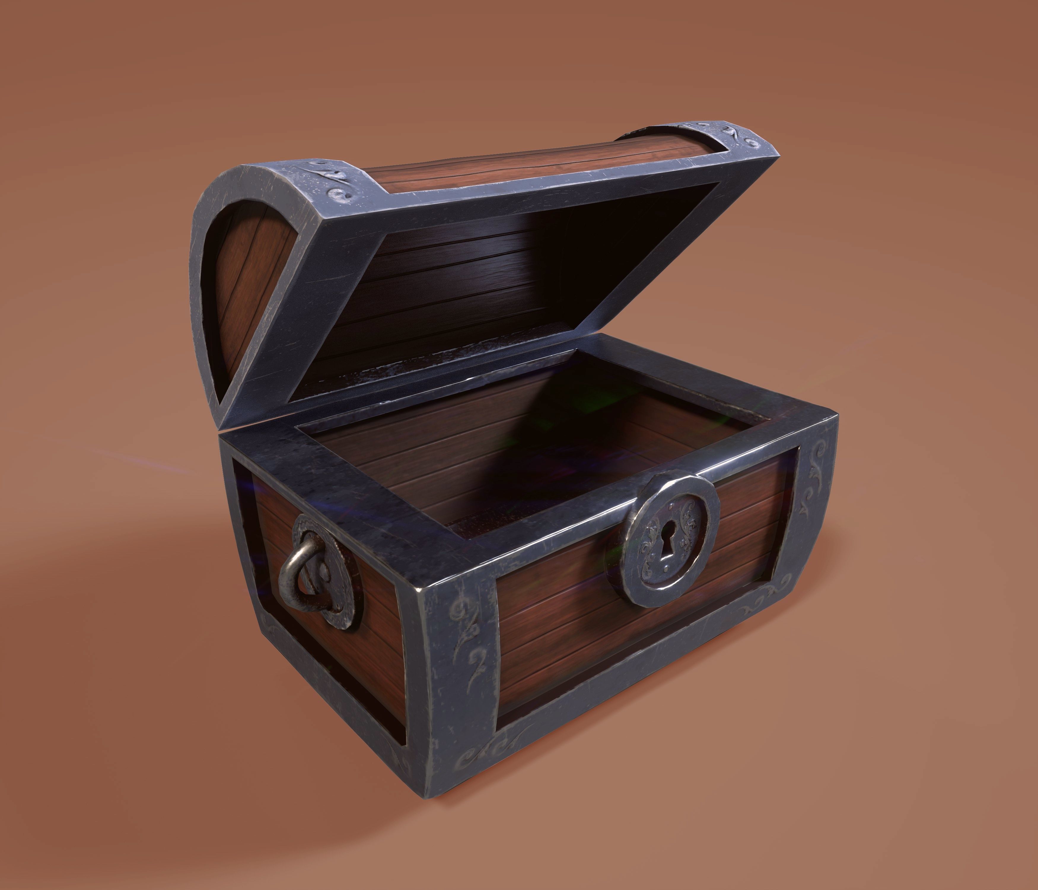 Professional Chest for Your Games 3D print model_1