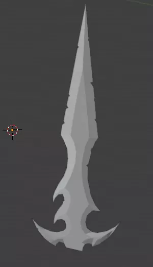 Espada Demoniaca  - Forjada para os Verdadeiros Guerreiros 3D print model_0