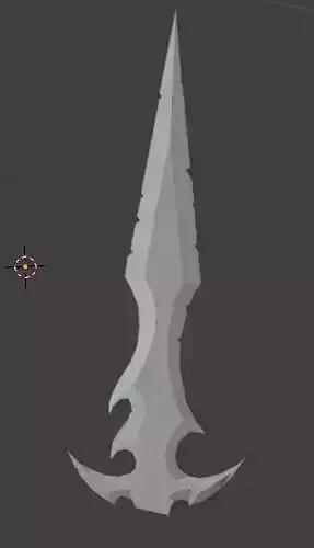Espada Demoniaca  - Forjada para os Verdadeiros Guerreiros 3D print model