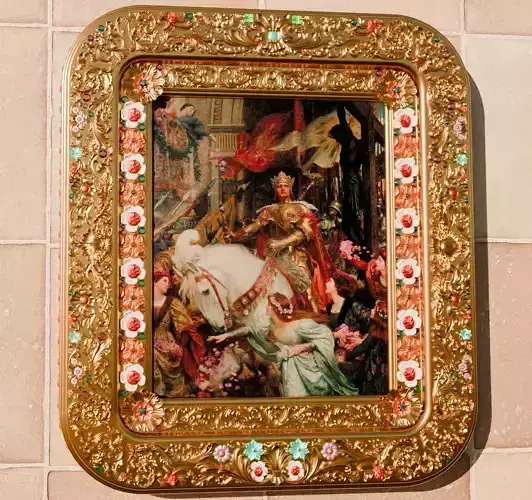 The Two Crowns High-polly Painting