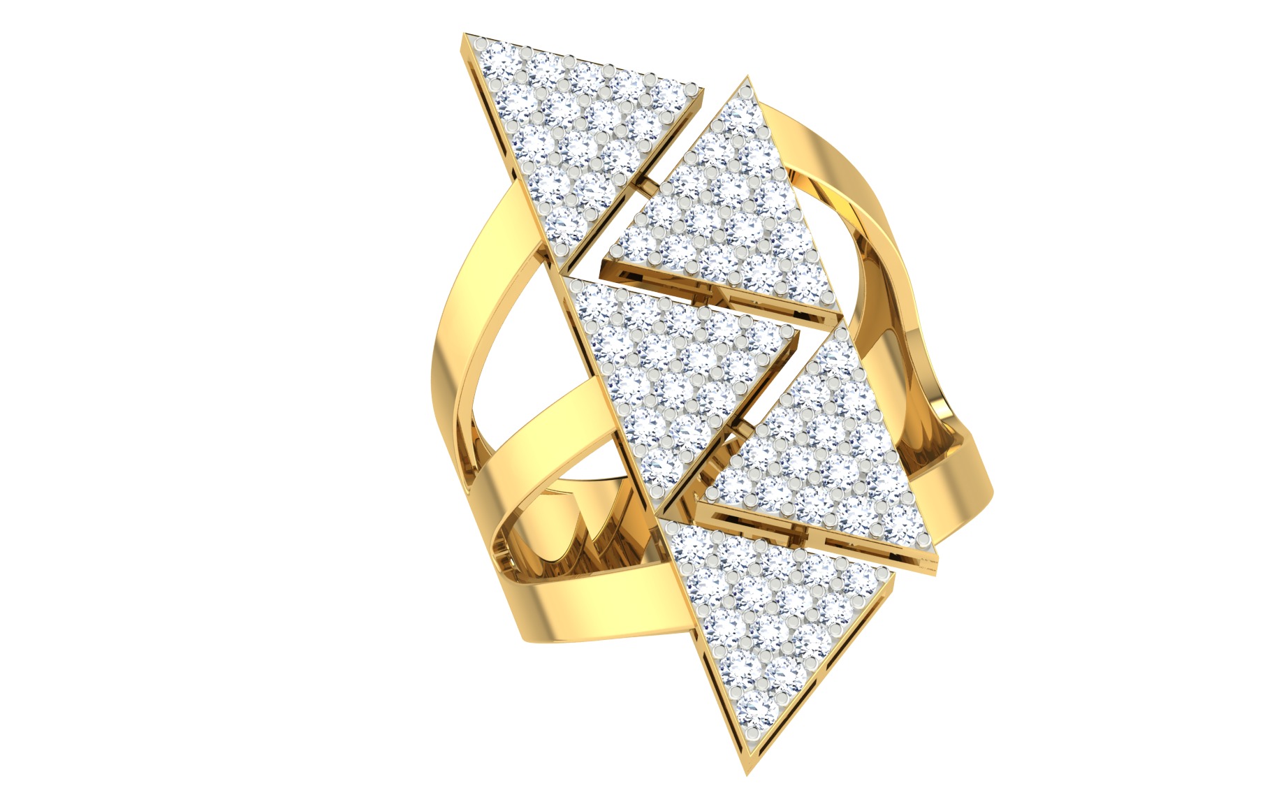 Women Ring Render 3dm STL OBJ FBX Details 3D print model_1