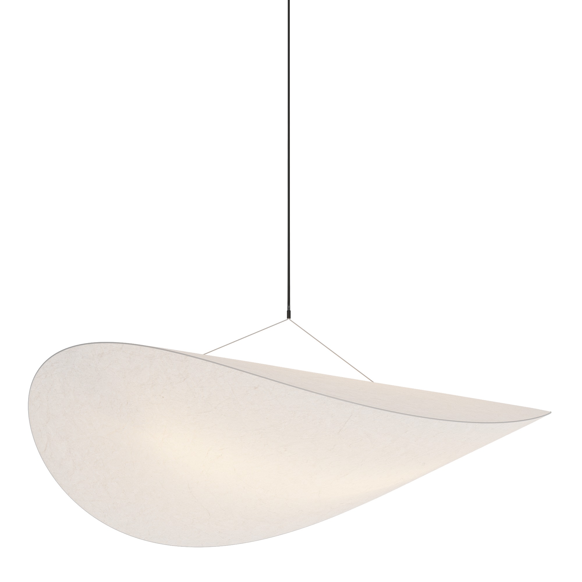Tense Pendant Lamp Low-poly 3D model_3