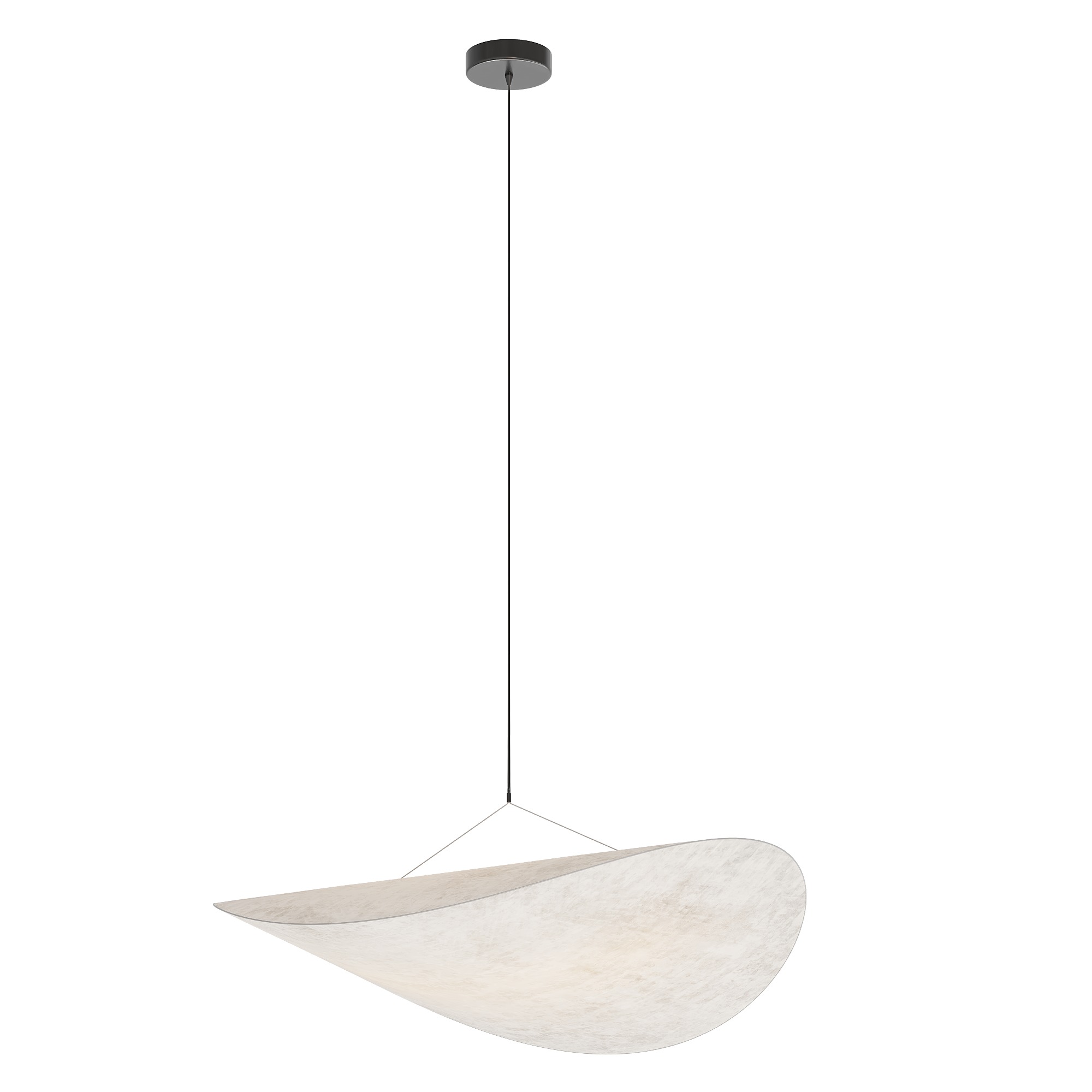 Tense Pendant Lamp Low-poly 3D model_17