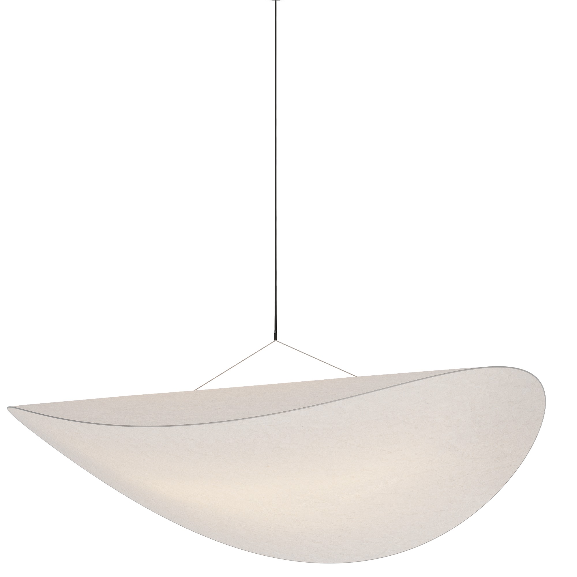 Tense Pendant Lamp Low-poly 3D model_5