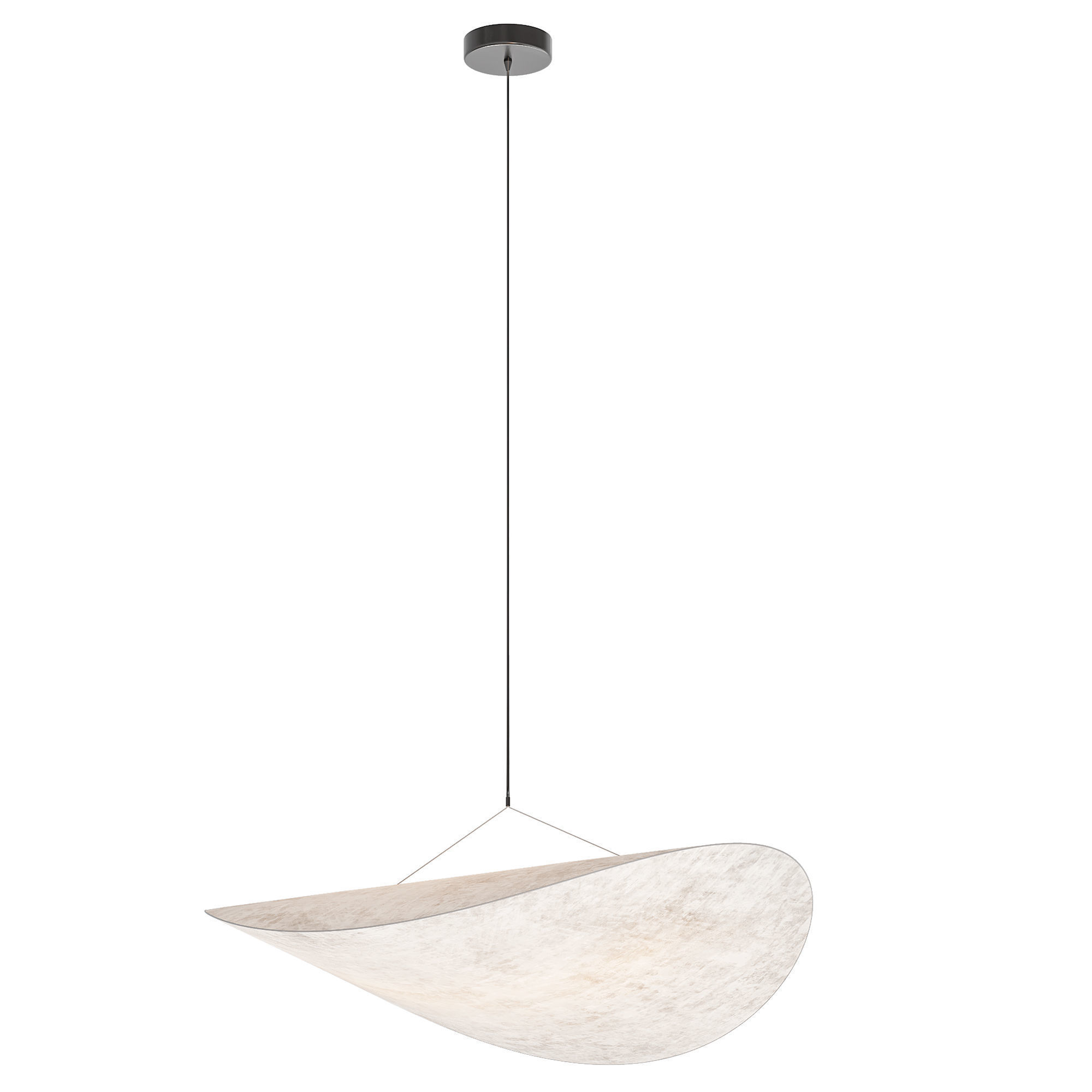 Tense Pendant Lamp Low-poly 3D model_13