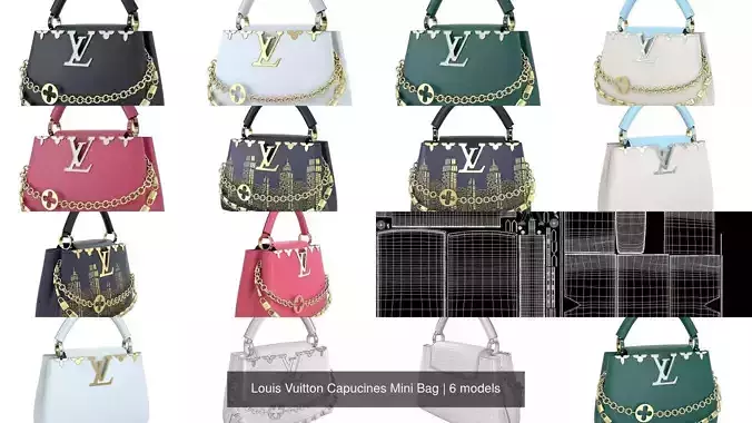 Louis Vuitton Capucines Mini Bag