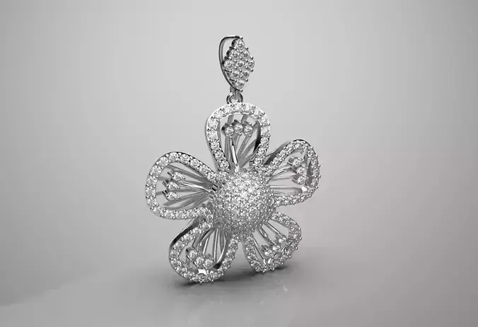 flower jewellery pendant jp0102