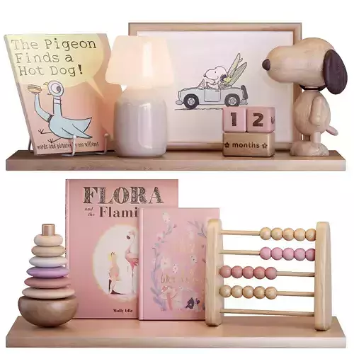 Decor For Childrens Room 03 3D model