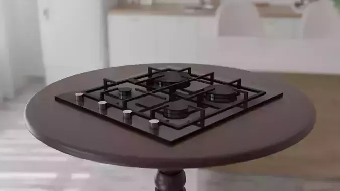 Gas Stove 3D Model
