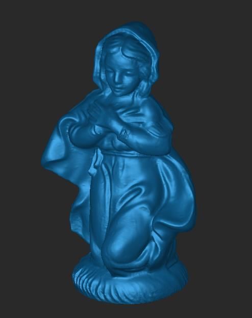 MANGER PESEBRE ROMANO XMAMS - wise man marie josue CHRISTMAS 3D print model_5