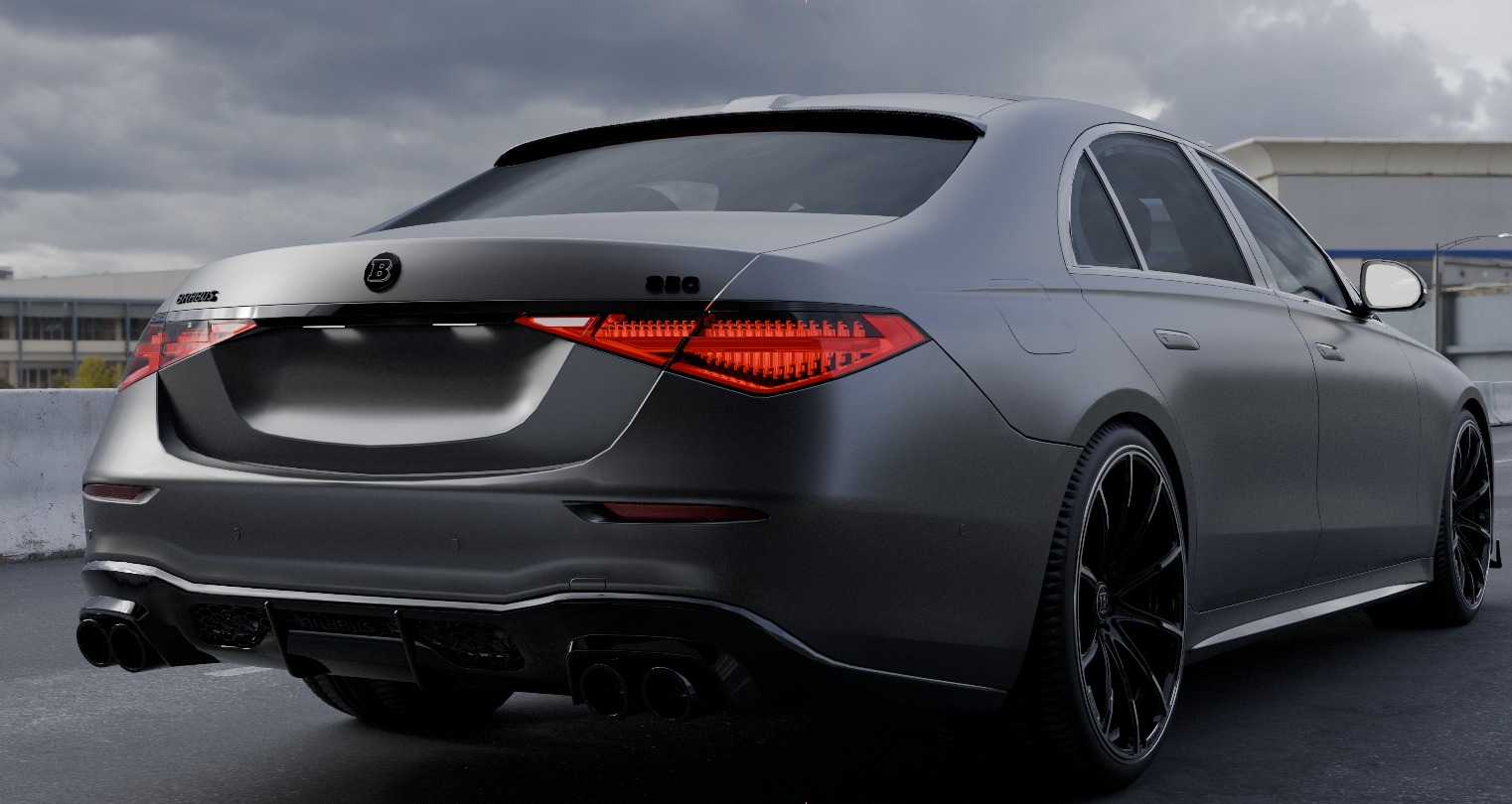 Mercedes BRABUS 850 3D model_3