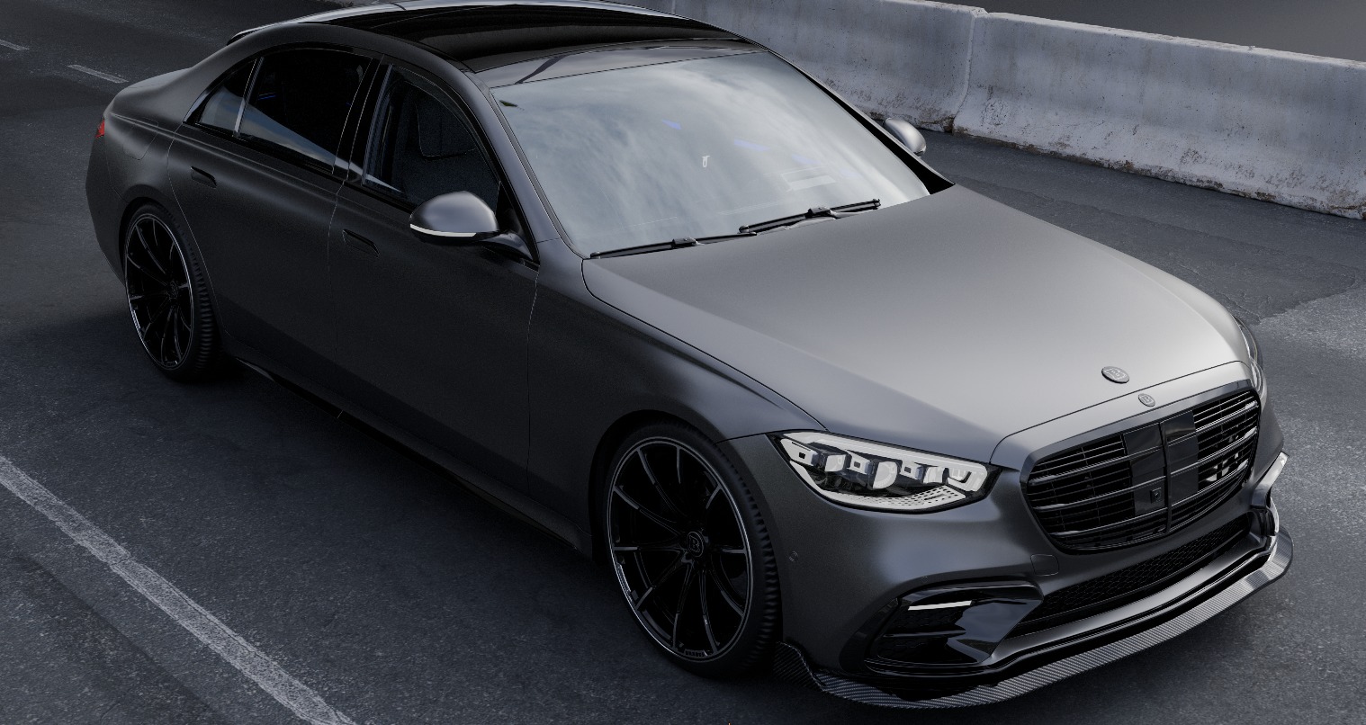 Mercedes BRABUS 850 3D model_4