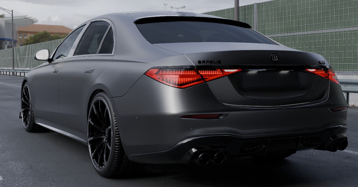 Mercedes BRABUS 850 3D model_2