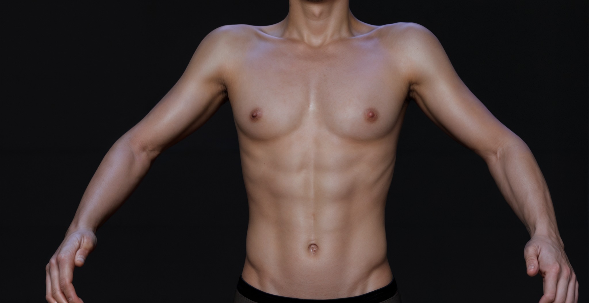 Stylish Man 3D Model for Your Projects Low-poly 3D model_1