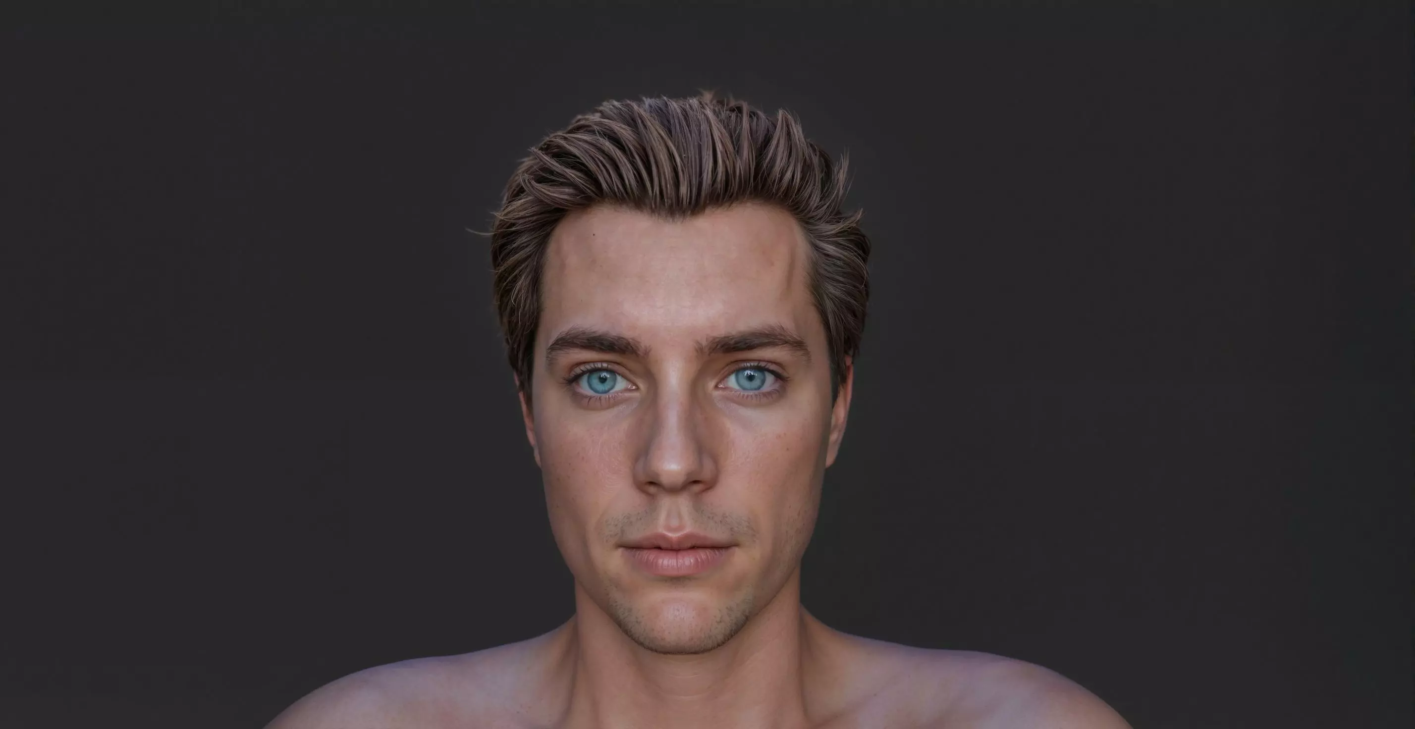 Stylish Man 3D Model for Your Projects Low-poly 3D model_0