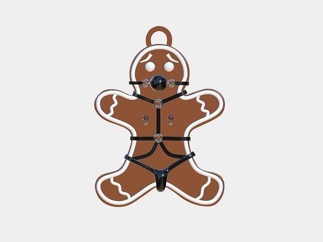 Gingerbread Ornament 3D print model