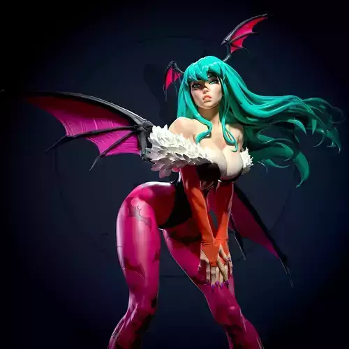 Morrigan with NSFW